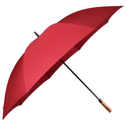 Red golf umbrella 